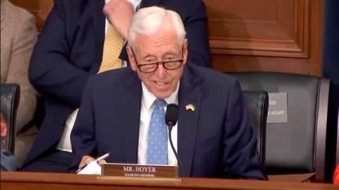 Congressman Hoyer speaking at FSGG's Budget Hearing on the Federal Trade Commission’s (FTC) Fiscal Year 2025 Request