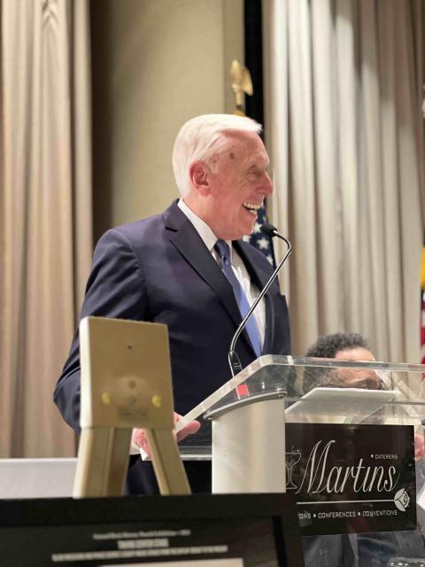 Congressman Steny H. Hoyer at the 43rd Annual Black History Month Breakfast 