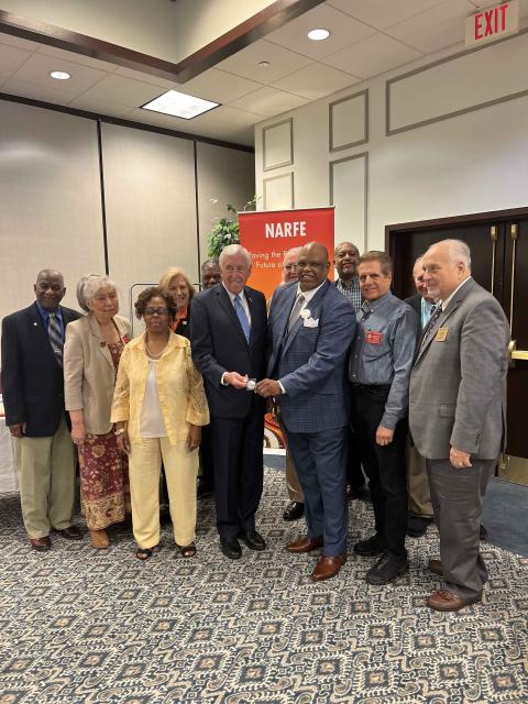Congressman Steny H. Hoyer (MD-05) at NARFE Maryland Federal 2024 Mini-Conference