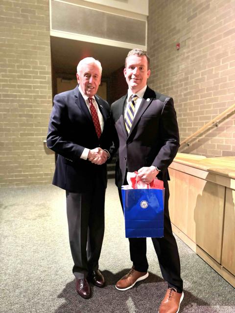 Congressman Hoyer at 43rd Annual Service Academies & College ROTC Showcase