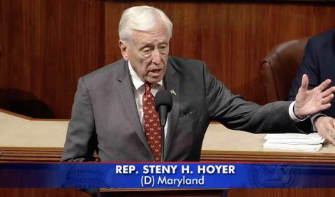 Congressman Hoyer speaking on the House Floor 3-22-24