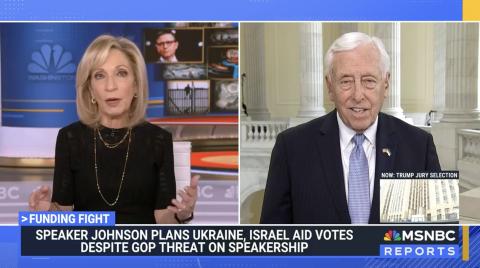 Congressman Hoyer on Andrea Mitchell Reports