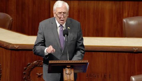 Congressman Hoyer on the House Floor 
