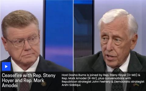 Hoyer Discusses the War with Iran, Ongoing Department of Homeland Security Shutdown, Affordability Crisis Facing Americans on C-SPAN's Ceasefire