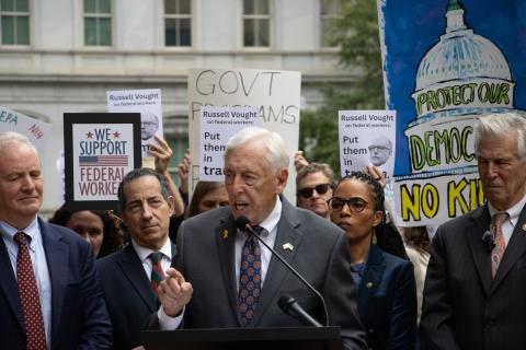 Hoyer: Every Authoritarian Leader has had his Grim Reaper; Russell Vought is Donald Trump's Grim Reaper