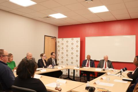 Hoyer, Ivey Host Shutdown Roundtable with Federal Workers