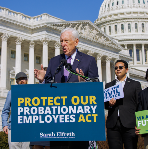 Hoyer Remarks at Press Conference to Announce the Protecting Our  Probationary Employees Act
