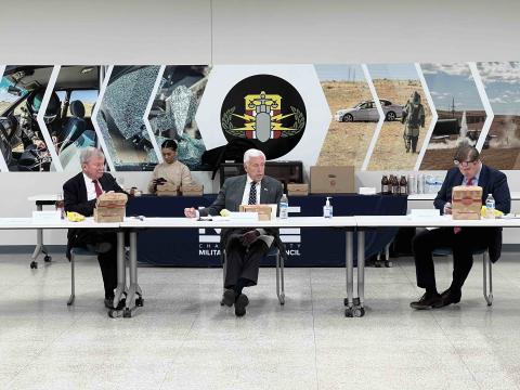 Congressman Hoyer  Meets with National Security Leaders in Charles County and at Naval Surface Warfare Center Indian Head Division